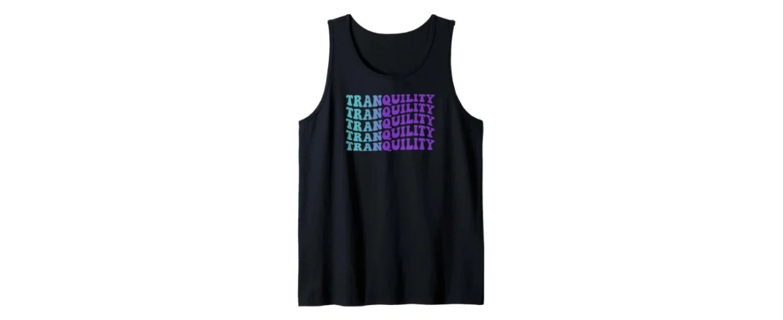 Tranquility, Suicide Prevention Tank Top